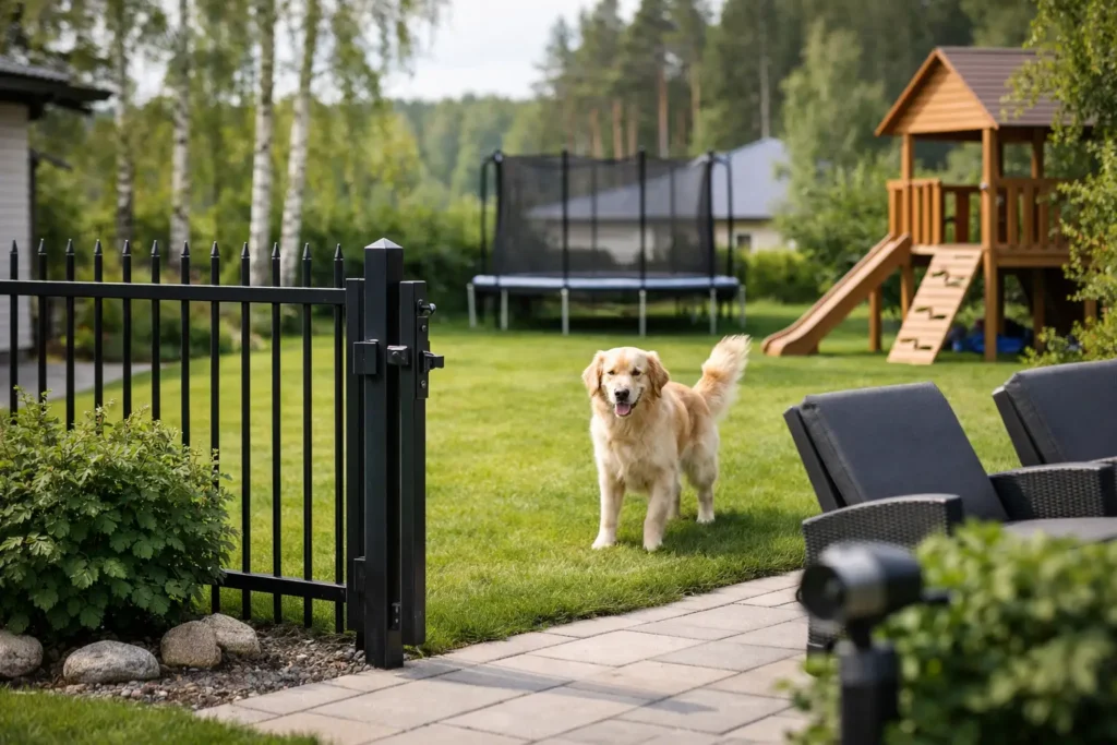 Millainen aita parantaa pihan turvallisuutta?