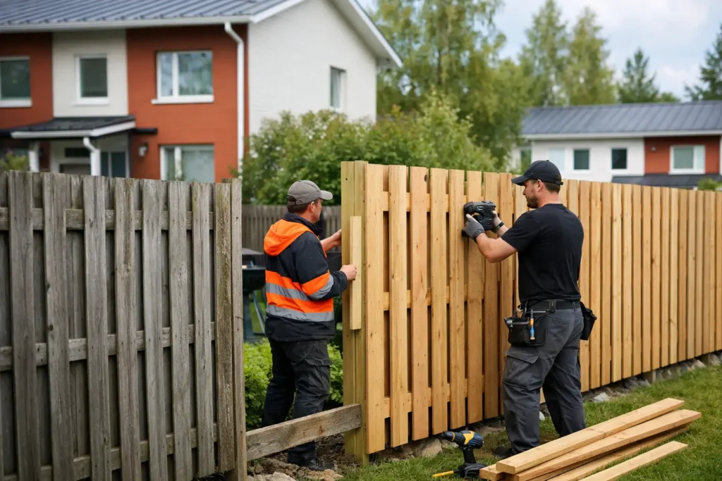 Opas rivitalon väliaidan uusimiseen taloyhtiössä