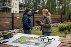 Taloyhtiön aitaurakan suunnittelu käytännössä
